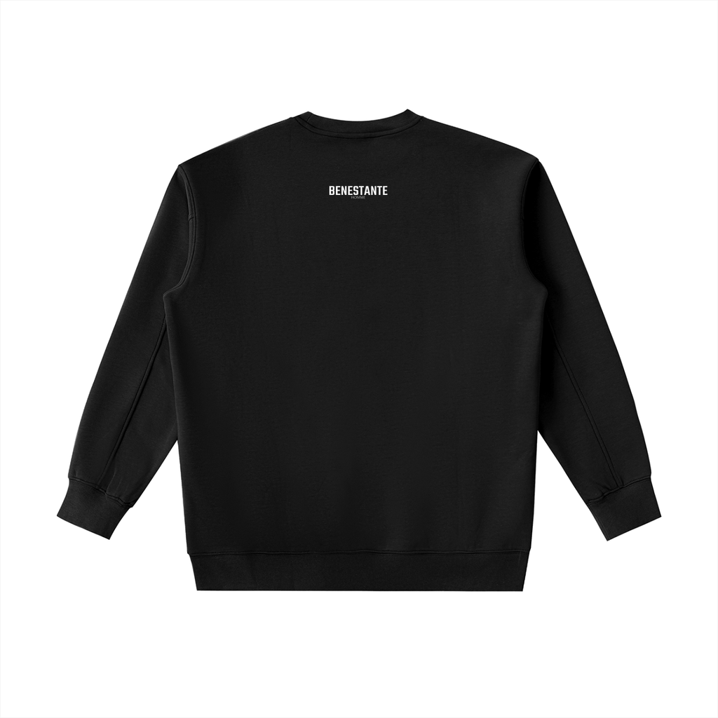 WELL-OFF Essential Heavyweight Crewneck Sweatshirt