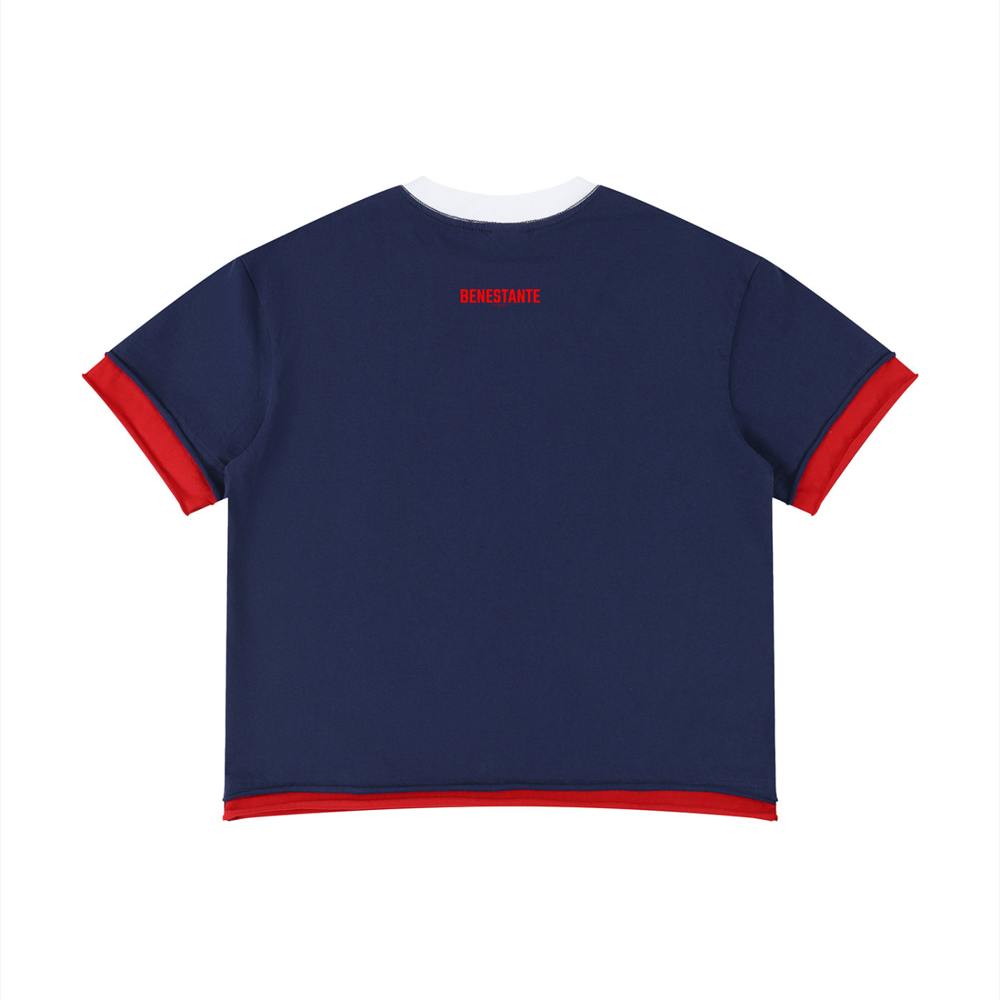 Unisex Boxy Color Block T-Shirt