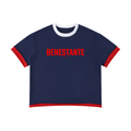 Unisex Boxy Color Block T-Shirt