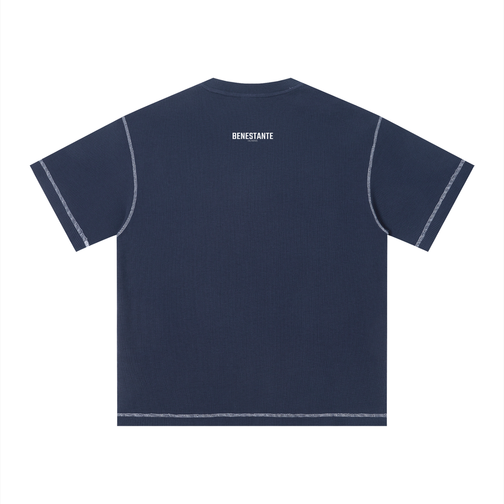 Unisex Sunfade Waffle Boxy T-Shirt
