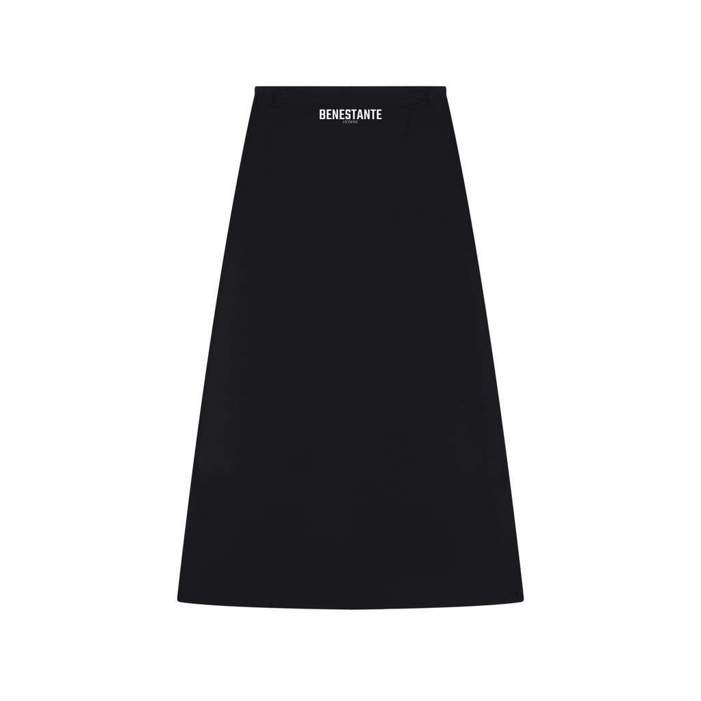 Women's Solid Color Knit Maxi Skirt