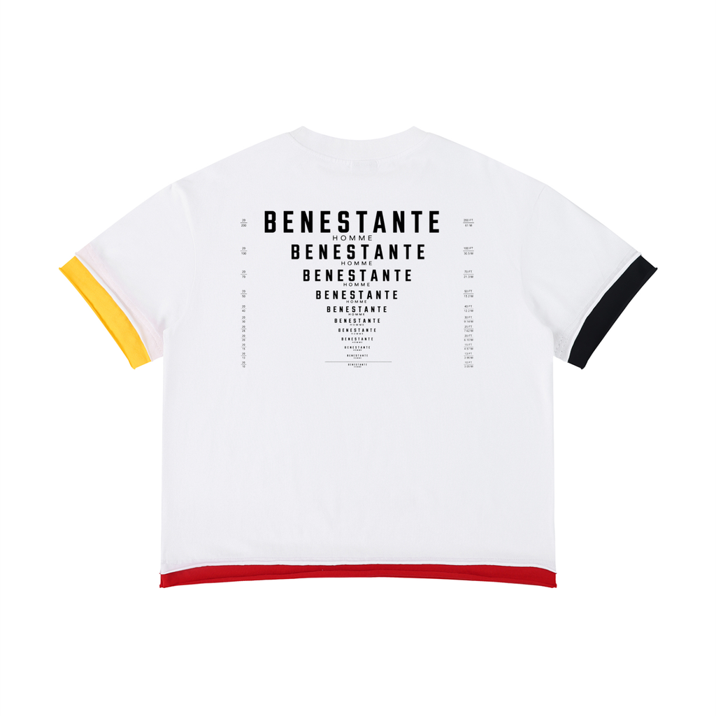 Unisex Boxy Color Block T-Shirt